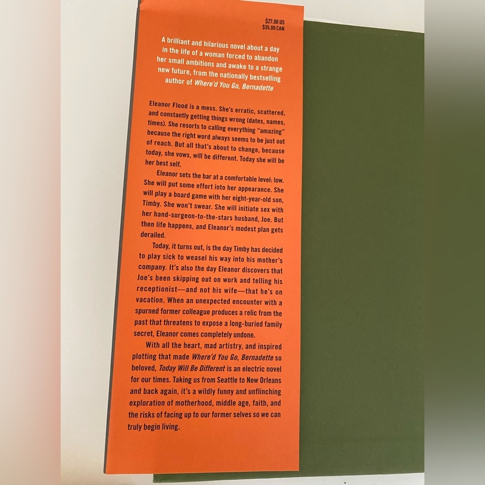 2 NOVEL Book Bundle by Authors Barbara Delinsky & Maria Semple Hardcover Fiction - Picture 6 of 8